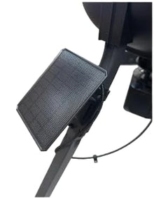 Complete Feeder Kit for OvoControl Bird & Pigeon Control | Automatic Feeder | Solar Charger | Battery | 6V 4.5 Amp Rechargeable Battery | Stainless Steel Feet | by Innolytics IN-17608KIT