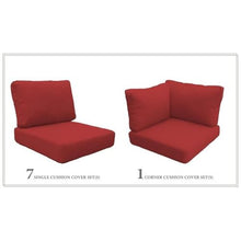 TK Classics Cushions Florence 11D Patio Furniture Terracotta