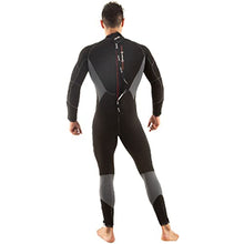 SEAC 5mm Space Men's Full Wetsuit Black