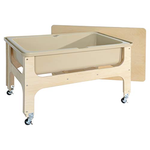 Wood Designs Multipurpose Sand & Water Sensory Center Natural