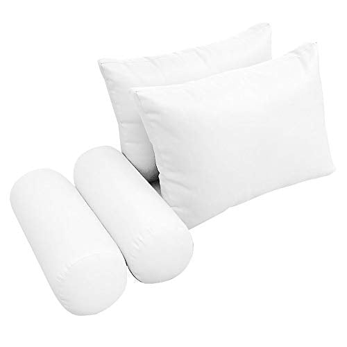 Prolinemax Style2 Twin Size 5PC Outdoor Daybed Cushion Set White