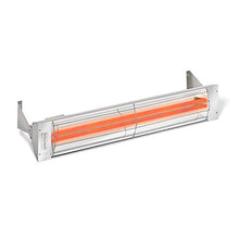 Infratech WD-3024 SS Stainless Steel Fixture Dual Element Electric Patio Heater 33" Long, 3000 Watt, 240 Volts, Stainless Steel