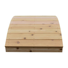 Keystone Amish Co. Cedar Plank Garden Bridge, 3' x 6', Unfinished