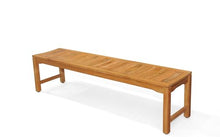 GOLDENTEAK - Outdoor Backless Teak Bench 72 inch – Premium Grade A Teak Bench for Indoor and Outdoor Use, Patio Dining and Seating, Spas and Entranceways.