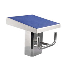 CUTANGELAR Pool Diving Board Heavy Duty Jump Stand Pool Diving Board 15° Inclined One Step Diving Starting Block for Private Swimming Pools Stadiums Indoor Outdoor Competition Professional(Upgrade)