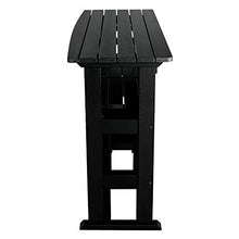 Highwood Lehigh 3pc Bar Height Balcony Set Black