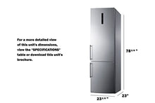 Summit 24" Refrigerator, Stainless Steel - FFBF181ES2