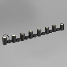 ET2 Lighting Tree Hugger 8-Light Spot Light | Black Finish | Aluminum Construction | Architectural Adjustable Outdoor Spotlight for Gardens and Pathways | Wet Location Rated | E42318-BK