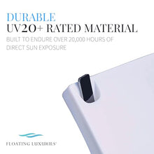 Floating Luxuries Kai Shelf Pool Lounger Set of 2 White