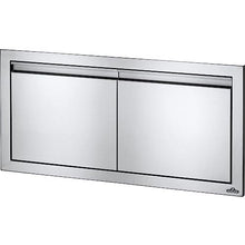 Napoleon Built-in Component - BI-3616-2D - Double Door, Stainless Steel, 36-inches Wide by 16-inches Tall, Durable Anodized Aluminum Handles, Soft Close Hardware, Napoleon Stamp Detail
