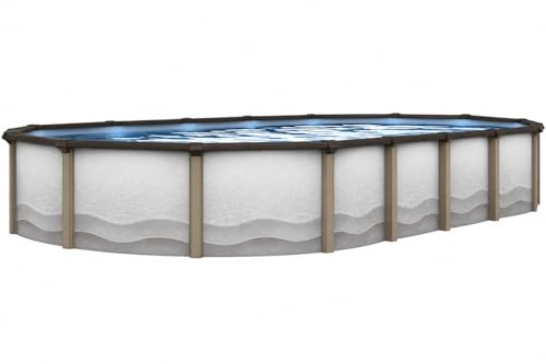 Lake Effect Pools 'Cozumel' 12 ft x 24 ft Oval Above Ground Swimming Pool