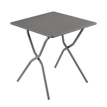 Lafuma Balcony II Galvanized Steel Folding Outdoor Patio Table, Titanium