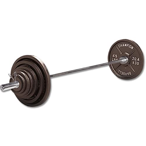 Champion Barbell Olympic Set 400 lb Grey
