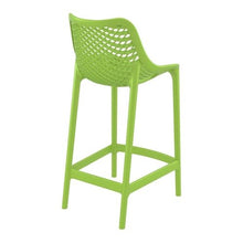 Home Square Patio Counter Stool in Tropical Green - Set of 2
