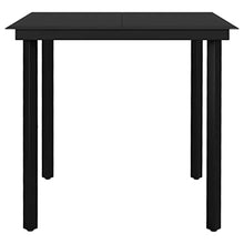 Heofavd 5-Piece Garden Dining Set Light Grey Steel Frame Square Patio Table and Adjustable Chairs Outdoor Bistro Set for Balcony Backyard Lawn