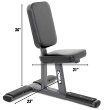 TKO Seated Utility Bench Black