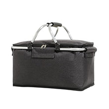 Insulation and Cold Storage Folding Picnic Basket Portable Fruit Outdoor