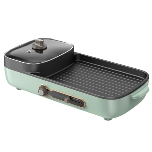 Electric Barbecue Oven Multi-functional Cooking Pot Electric Hot Machine Roast Rinse Integrated