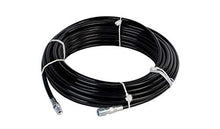 Scheiffer Sewer Jetting Kit - Foot Control Valve Hose Reel 1/8" x 100' Sewer Jetting Hose Button Nose and Rotating Nozzles