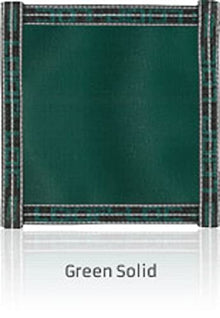 18' x 36' Rectangle with 4' x 8' Center End Step Ultra-Loc III Solid Green In-Ground Pool Safety Cover