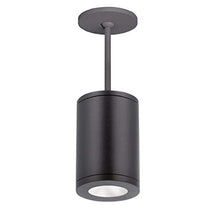 WAC Lighting DS-PD05-N-CC-BK Tube Architectural 5" LED Color Changing Pendant Narrow Beam, Black