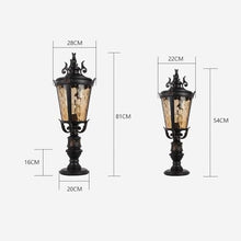 LumosPro IP66 Waterproof Outdoor Pillar Lamp - Stylish Die-cast Aluminum Landscape Light with E27 Socket for Garden, Park, and Community Use(81cm)