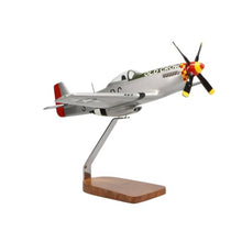 High Flying Models North American P-51 Mustang Mahogany Sculpture Multicolor