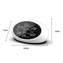CDGTHYU Air Quality Monitor Indoor PM2.5 Formaldehyde(HCHO) TVOC Gas Analyzer Detector Dust Meter Sensor