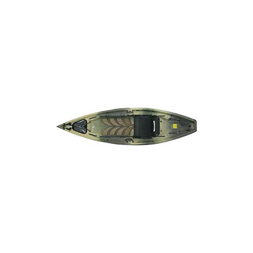 NuCanoe 2023 Frontier 12 Kayak with Fusion 360 Seat 12ft. Army Camo