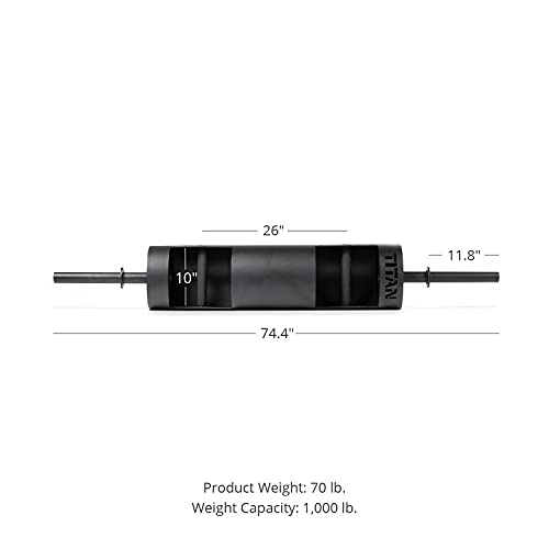 Titan Fitness Strongman Log Bar Powerlifting Log Press
