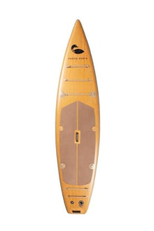 Paddle North PORTAGER Inflatable Stand-Up Paddleboard Kit Wood Grain