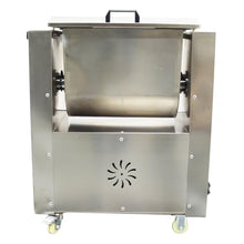 HayWHNKN Electric Meat Mixer 50L Stainless Steel Commercial Stuffing Machine Silver