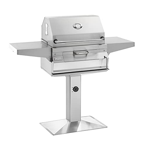 Fire Magic Legacy Charcoal Grill On Patio Post, 432Sq.In. (22-SC01C-P6)