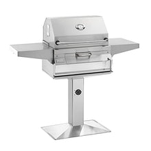 Fire Magic Legacy Charcoal Grill On Patio Post, 432Sq.In. (22-SC01C-P6)