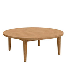 Modway Brisbane Teak Wood Outdoor Patio Coffee Table in Natural