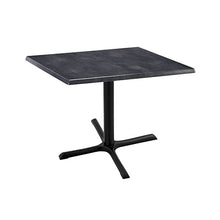 Holland Bar Stool Co. OD211-3030BWOD30SQBlkStl 30" Tall OD211 Season 30" x 30" Square Black Steel Top Indoor/Outdoor Table