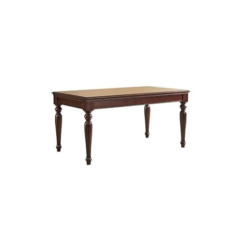 HEAIQI Coffee Table Wooden Kitchen Dining Table Retro Restaurant Long