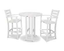 Trex Outdoor Furniture™ Monterey Bay 3-Piece Round Bar Set in Classic White