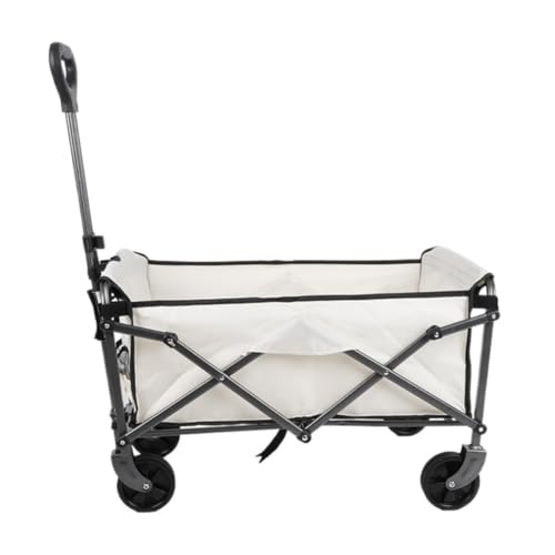 Folding Camping Cart for Outdoor Use Lightweight Utility Trolley for Beach Fishing BBQ Travel Portable Camping Gear EasyTransport Outdoor Cart