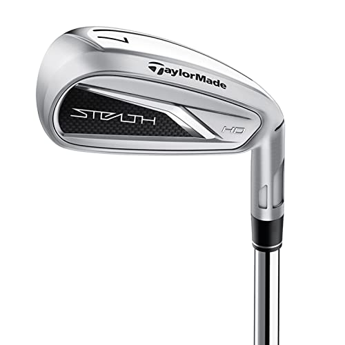 TaylorMade Golf Stealth High Draw Iron Set 5-P,A/Right Hand Graphite Senior Silver