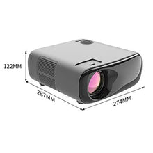 TEDILUVI Projector Office Support 4K High Brightness LED Screen Voice Mini Home