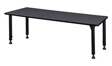 Regency Kitt Height Adjustable Classroom Table 60" x 30" Slate