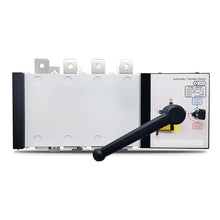 1pcs 4P high-Current 400A ATS PC Automatic Transfer Switch Electrical Selector Switches 400VAC Auto or Manual 2 Input 1 Output