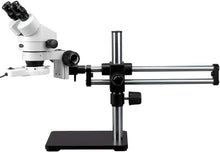 AmScope Professional Binocular Stereo Zoom Microscope 3.5X-45X Black