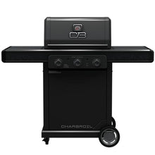Charbroil Pro Series with Amplifire Technology 3-Burner Propane Gas Grill and Griddle Cabinet, Black - 463365124