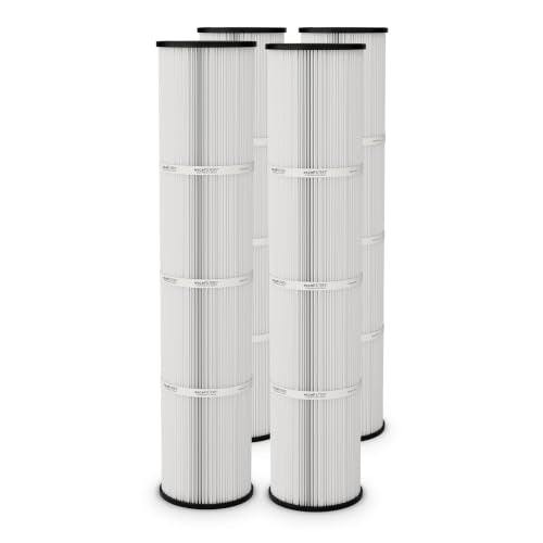 Excel Replacement Pool Filters for Jandy CL580 | Replaces R0357900, PJAN-145, C-7482 and FC-0820 Cartridges | XLS-780 4PACK Filters