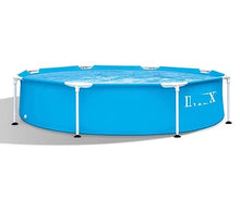 DSWMY Paddling Pool, Inflatable Swimming Pool 244 x 51 cm Blue