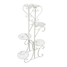 OJKJGYTF 5 Tiers Flower Rack Plant Stand Multi Flower Stand Bonsai Display Shelf Yard Garden Patioe