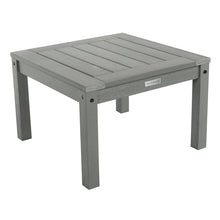 highwood AD-KITCHGW2-CGE Weatherly 2 Garden Chairs with 1 Square Side Table, 3-Piece Set, Coastal Teak