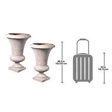 Design Toscano MacBook Pro Planter Urns Large Ivory